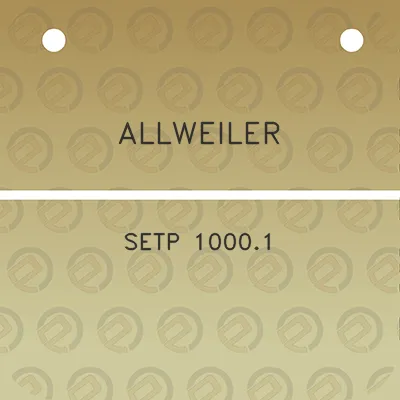 allweiler-setp-10001