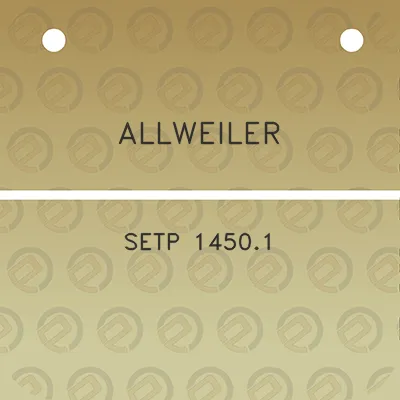 allweiler-setp-14501