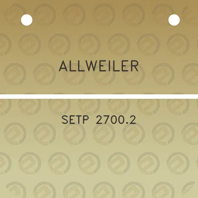 allweiler-setp-27002