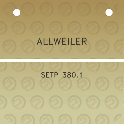 allweiler-setp-3801