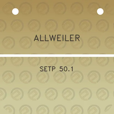 allweiler-setp-501