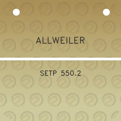 allweiler-setp-5502