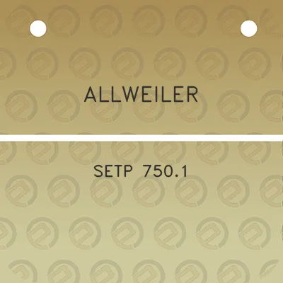 allweiler-setp-7501