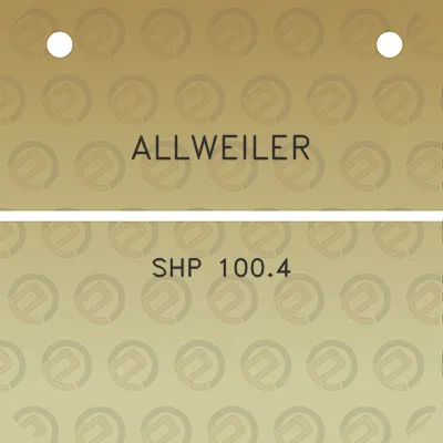 allweiler-shp-1004