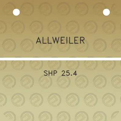 allweiler-shp-254