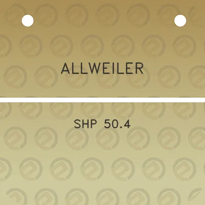 allweiler-shp-504