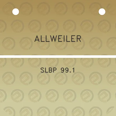 allweiler-slbp-991