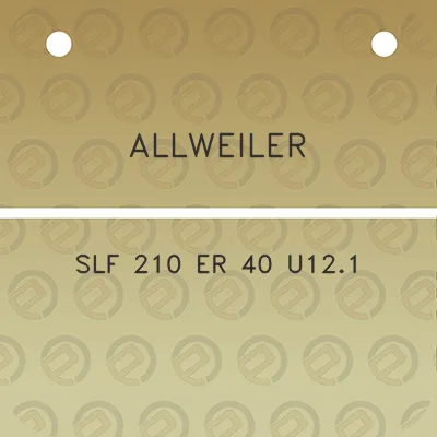 allweiler-slf-210-er-40-u121