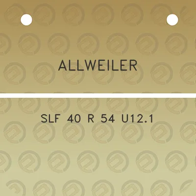 allweiler-slf-40-r-54-u121