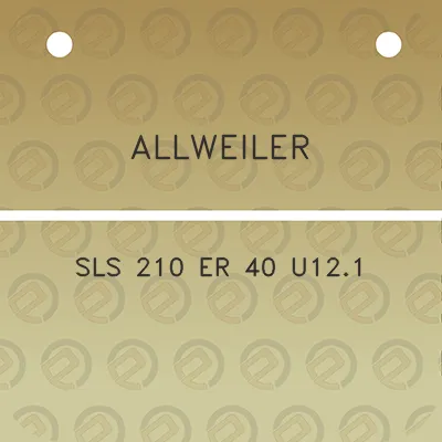 allweiler-sls-210-er-40-u121