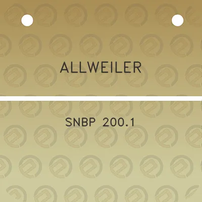 allweiler-snbp-2001