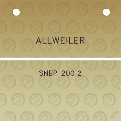 allweiler-snbp-2002