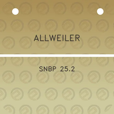 allweiler-snbp-252