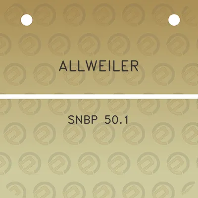 allweiler-snbp-501