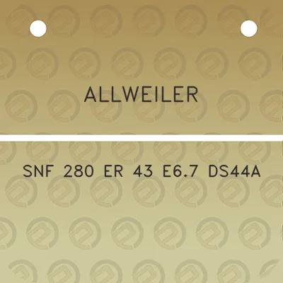 allweiler-snf-280-er-43-e67-ds44a