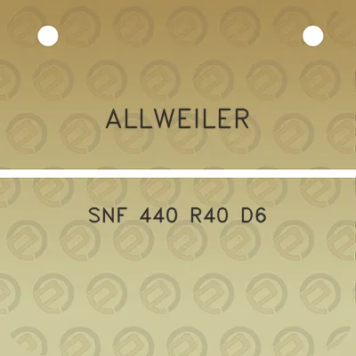 allweiler-snf-440-r40-d6