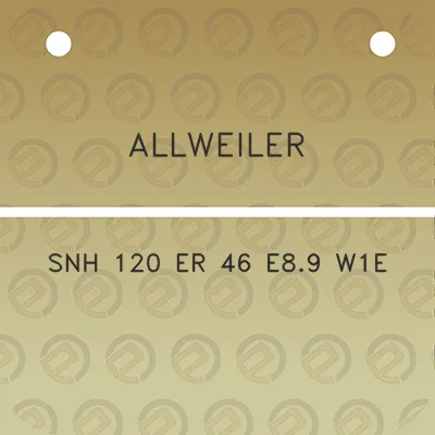 allweiler-snh-120-er-46-e89-w1e