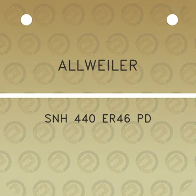 allweiler-snh-440-er46-pd