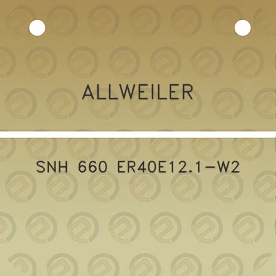 allweiler-snh-660-er40e121-w2