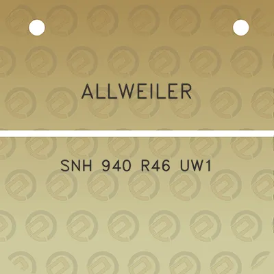 allweiler-snh-940-r46-uw1