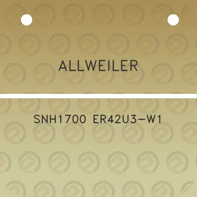 allweiler-snh1700-er42u3-w1