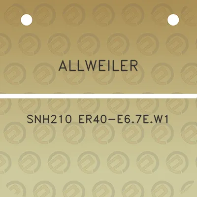 allweiler-snh210-er40-e67ew1