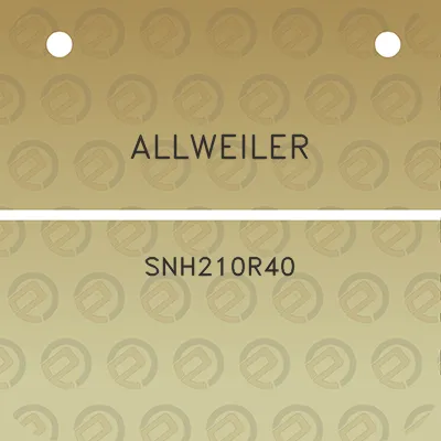 allweiler-snh210r40