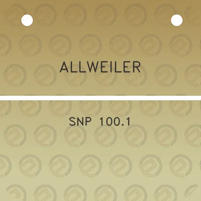 allweiler-snp-1001