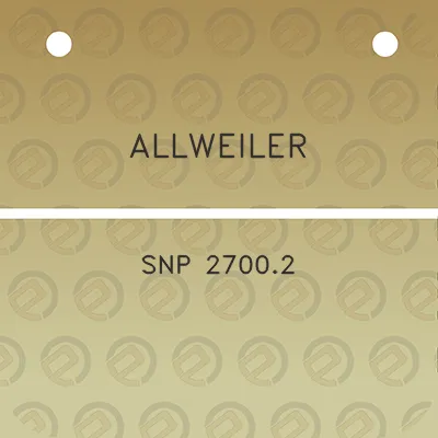 allweiler-snp-27002