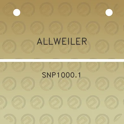 allweiler-snp10001