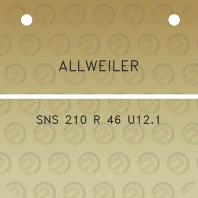 allweiler-sns-210-r-46-u121