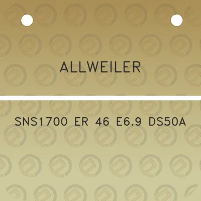 allweiler-sns1700-er-46-e69-ds50a