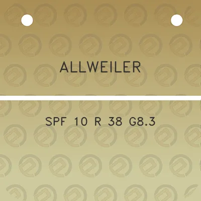 allweiler-spf-10-r-38-g83