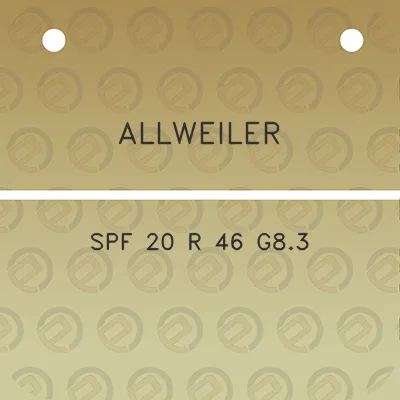 allweiler-spf-20-r-46-g83