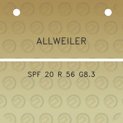 allweiler-spf-20-r-56-g83