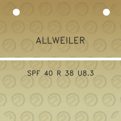 allweiler-spf-40-r-38-u83