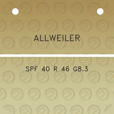 allweiler-spf-40-r-46-g83