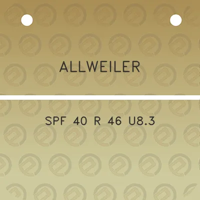 allweiler-spf-40-r-46-u83