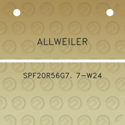 allweiler-spf20r56g7-7-w24