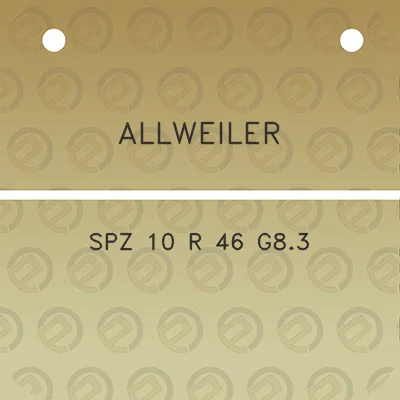 allweiler-spz-10-r-46-g83