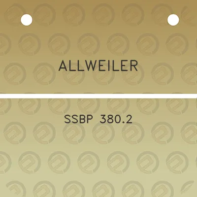 allweiler-ssbp-3802