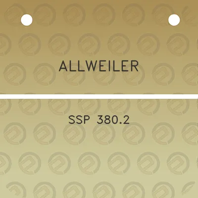 allweiler-ssp-3802