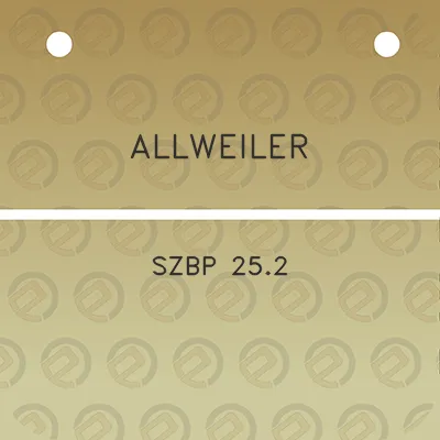 allweiler-szbp-252