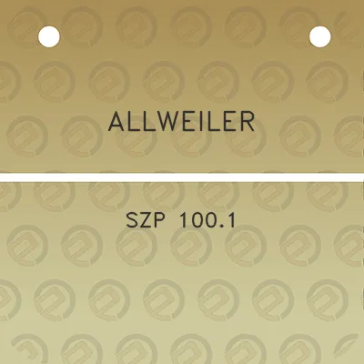 allweiler-szp-1001