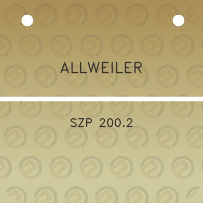 allweiler-szp-2002