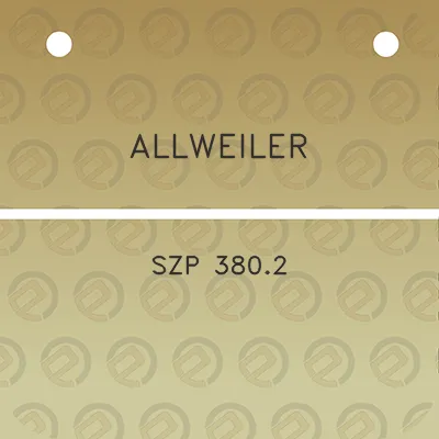 allweiler-szp-3802