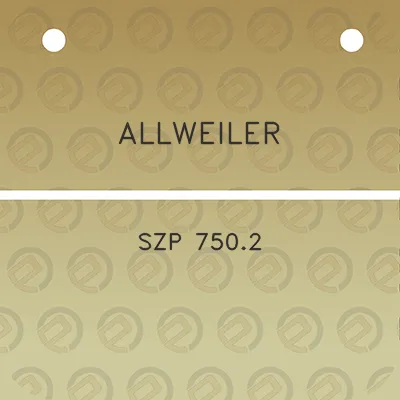 allweiler-szp-7502