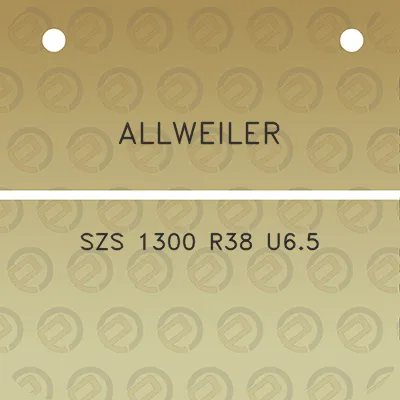 allweiler-szs-1300-r38-u65