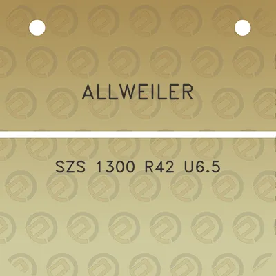 allweiler-szs-1300-r42-u65