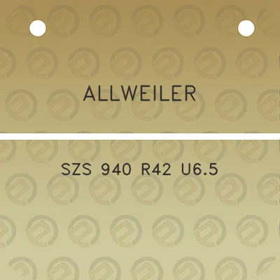 allweiler-szs-940-r42-u65